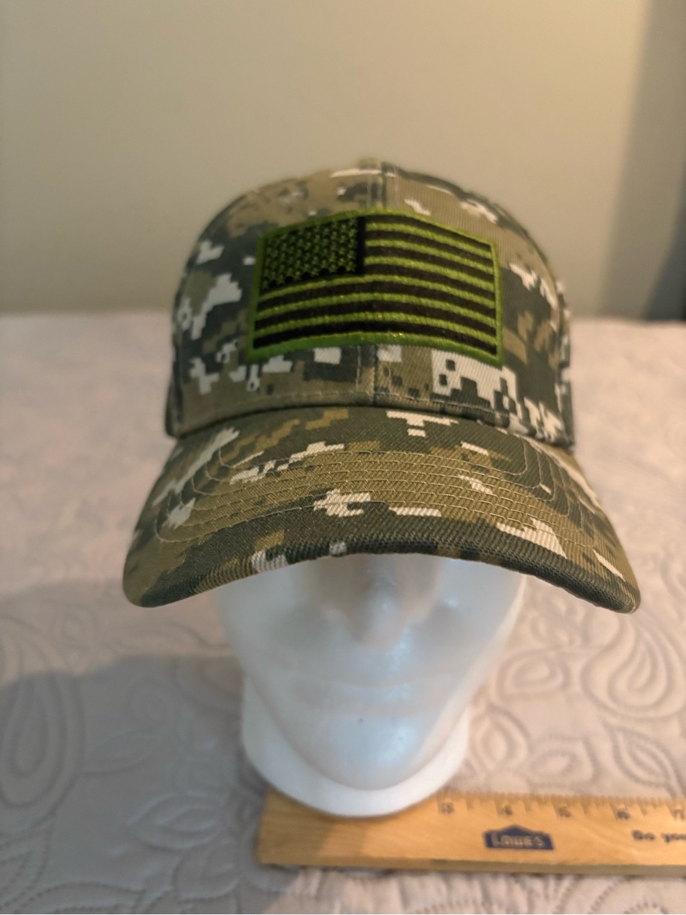 Camouflage/Flag Adjustable Cap